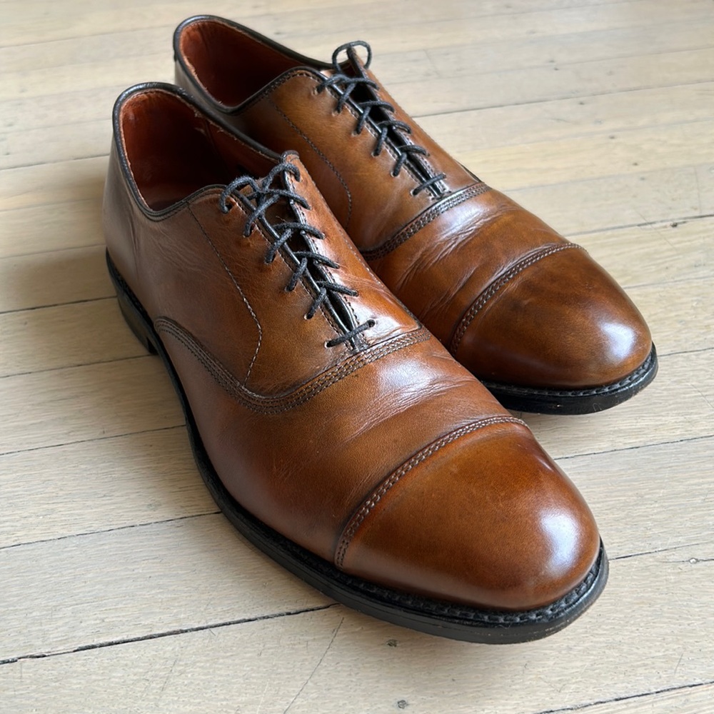 Allen Edmonds - Park Avenue Cap-toe Oxford Dress Shoes